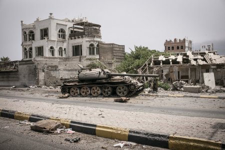 Devastation in Aden - July 2015