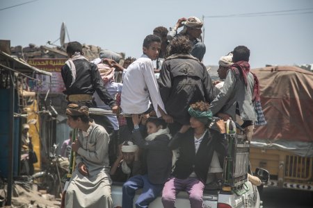 Yemen, Hodeidah, 1 May 2019 - on the road to Sanaa